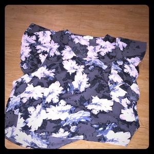 Flutter sleeve shirt